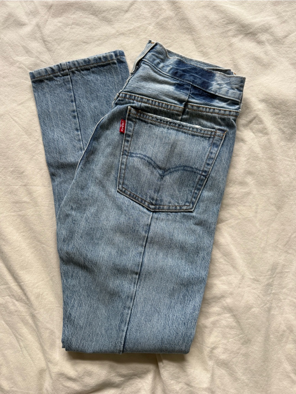 Levi's Women's Skinny Jeans in Light Blue Denim